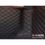 Alfa Romeo Giulia Cargo Area Liner Kit - w/ out Premium Sound - Black w/ Red Stitching 